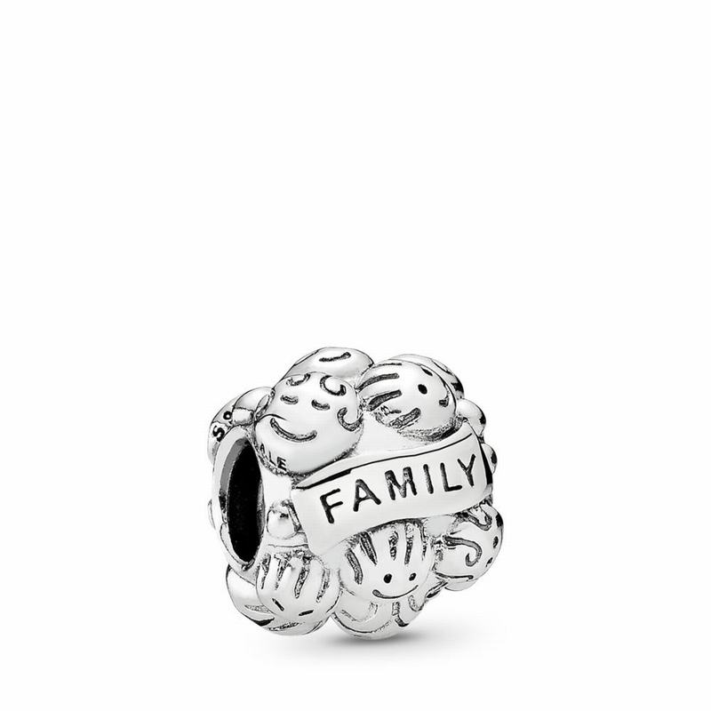 Pandora Love & Family Charm Silver Egypt FB8751263